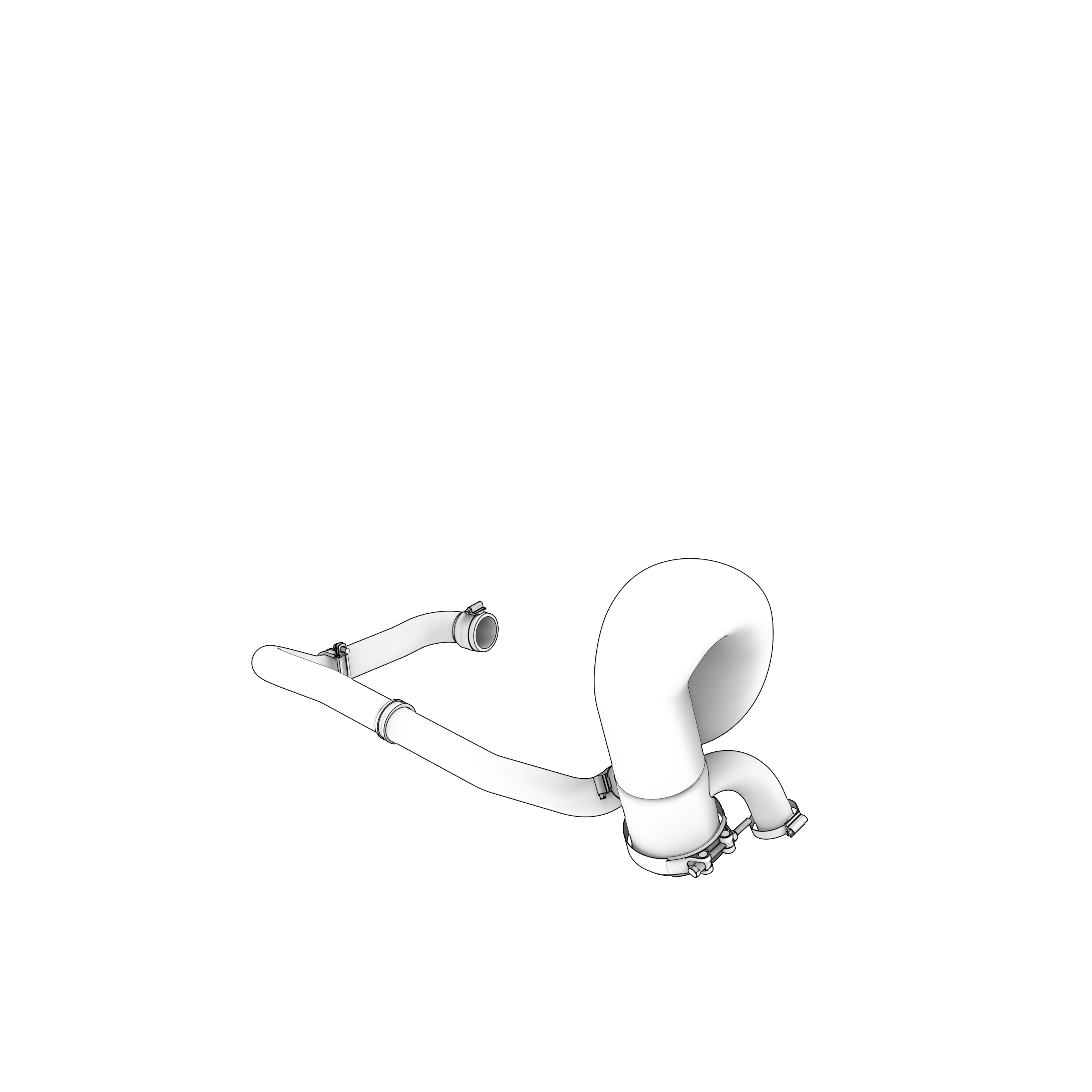 EXHAUST RISER KIT
