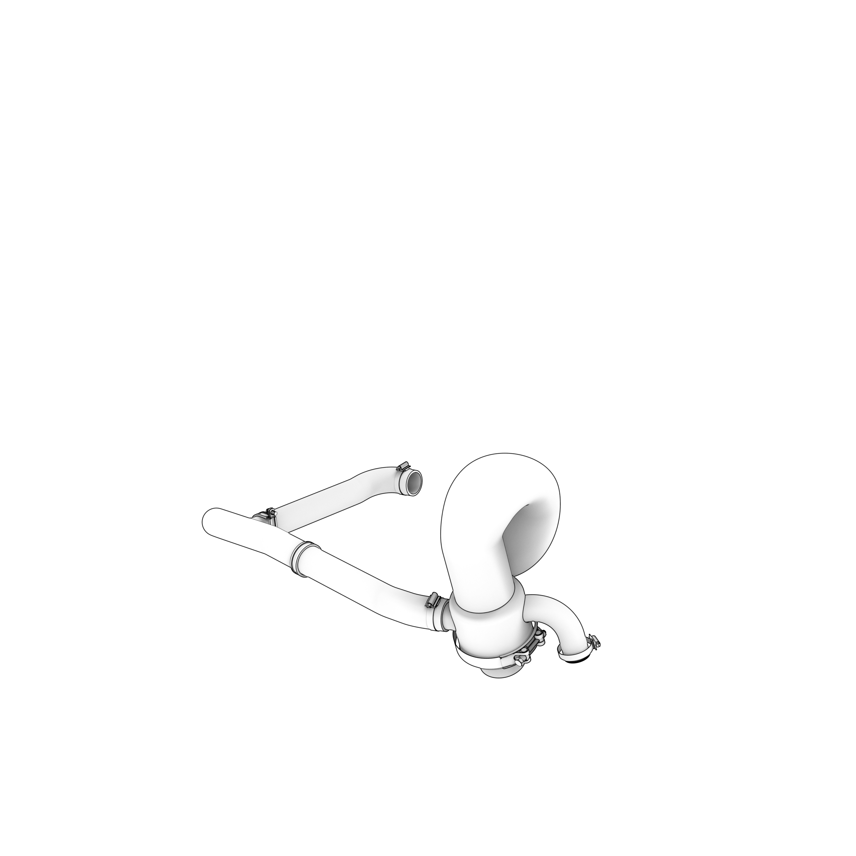 EXHAUST RISER KIT