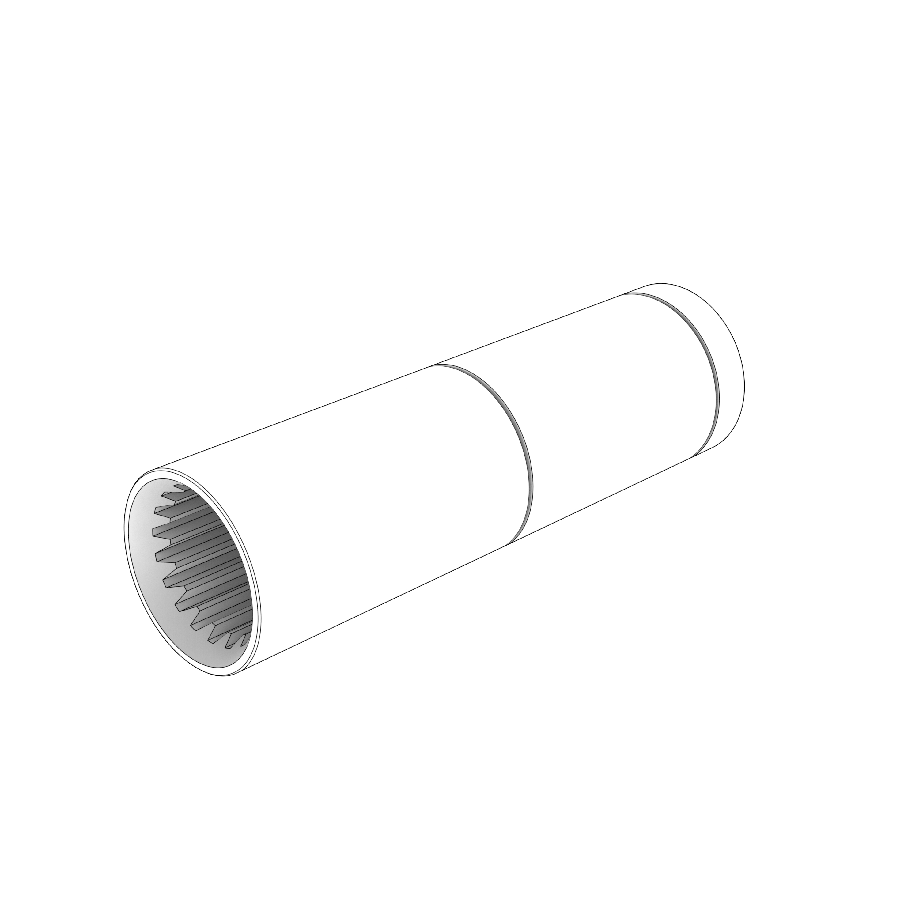 SPLINED SLEEVE SPLINED SLEEVE