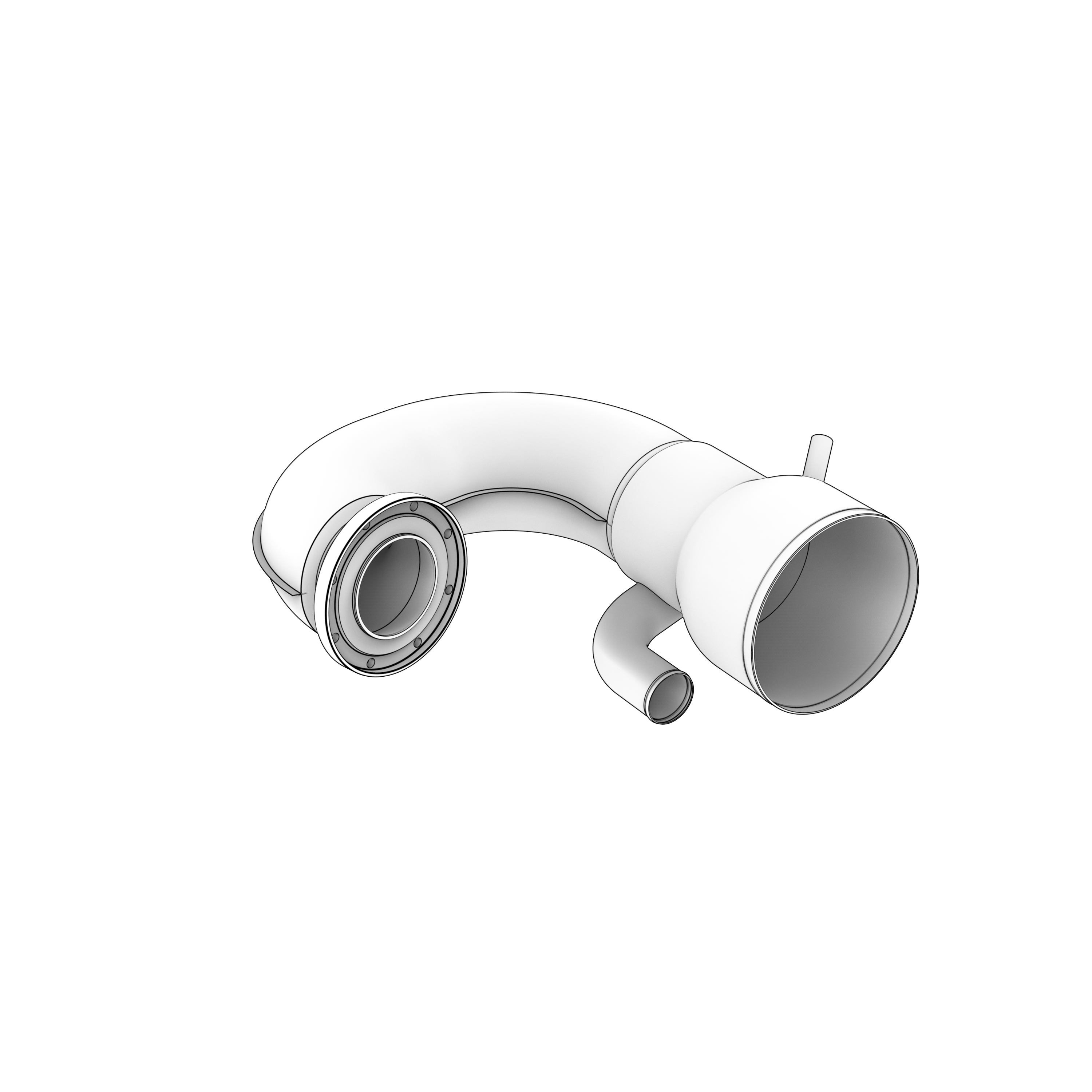 EXHAUST RISER